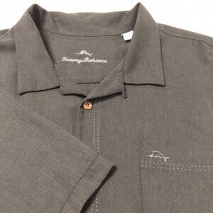 Tommy Bahama 3XB IslandZone short sleeved silk/poly camp shirt